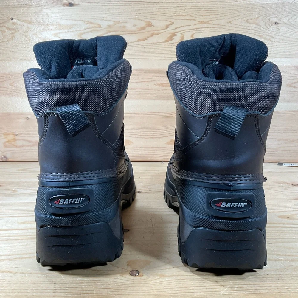 Baffin Edge Winter Boot Men's 8 Brown/Black Insulated Lace Up Polar Proven -40
